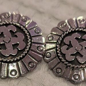 Vintage Taxco 925 Sterling Silver Clip-On Earrings – Signed Talleres de los Ball